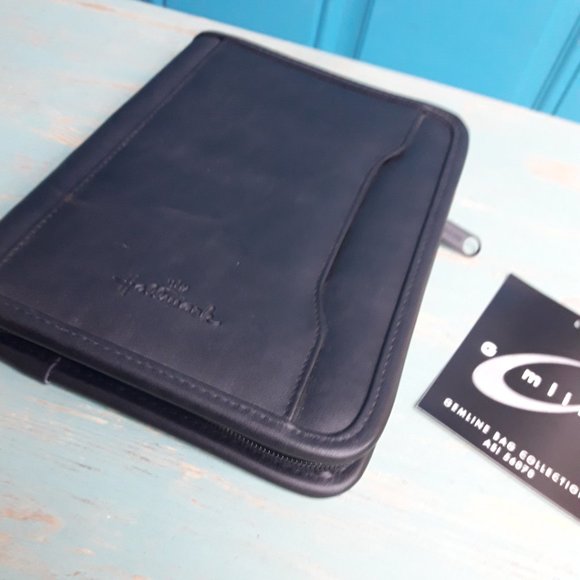 Daytimer Planner Leather Organizer Notebook Holder Retro Vintage Back to School - Picture 7 of 15